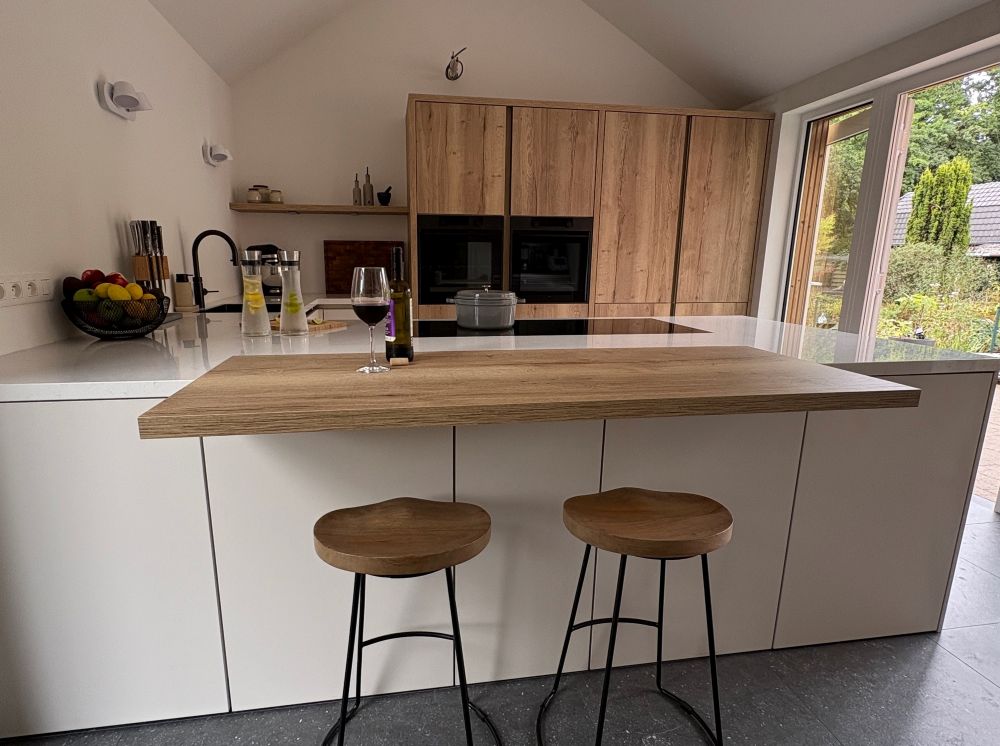 De keuken is eindelijk klaar